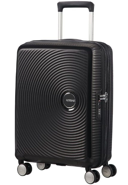 American Tourister Soundbox - Equipaje de mano ampliable Spinner S,