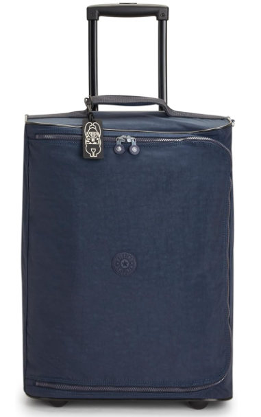 Kipling Teagan C Bolsa de Viaje con Ruedas Tamaño Cabina Extra Pequeña, para Llevar, Blue