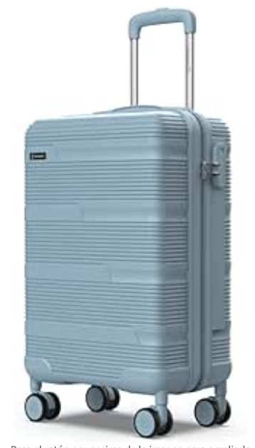 NUMADA - Maleta de Viaje Cabina 55x40x20cm (38,4L) Upfly T10 XS Apta para Ryanair con Cierre de Combinación y 4 Ruedas. Maleta de Mano Rígida Resistente, Ligera con Interior Compartimentado | Azul
