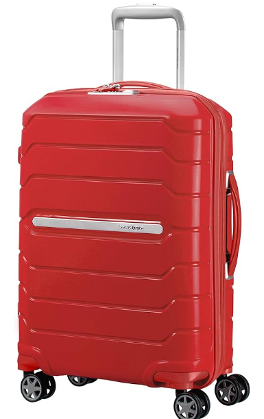 Samsonite Flux Spinner Equipaje de mano Expansible, 55 cm, Rojo (Red)
