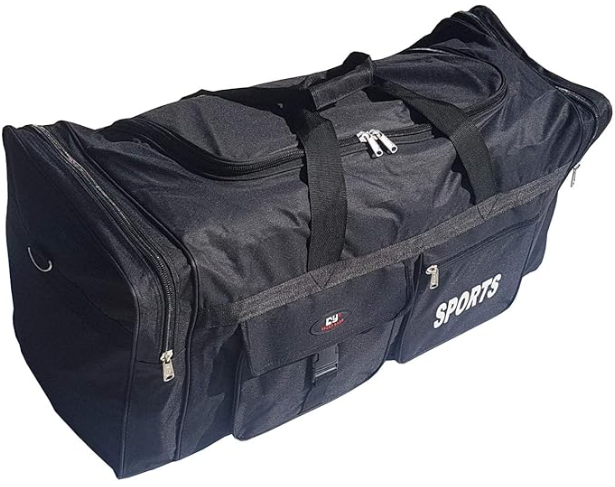 P.I.Sport N.Y. Bolsa de Deporte Grande XL de 110L. Maleta para Deporte, Gimnasio, Viaje, Camping, almacenaje. Impermeable.
